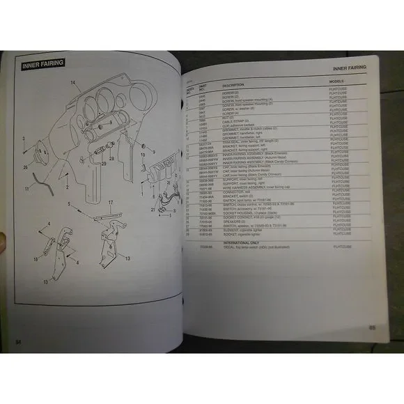 2006 Harley Davidson FLHTCUSE Parts Catalog Manual FACTORY OEM BOOK 06 NEW